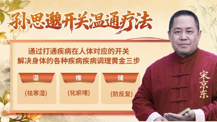 孙思邈开关温通疗法课程封面